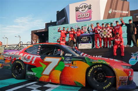 xfinity race results from today
